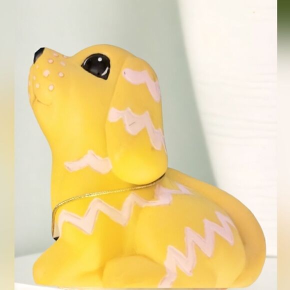 PUP/ DOG by CARLTON CARDS FENG SHUI CHINESE ZODIAC Ceramic w/Booklet - Picture 1 of 11
